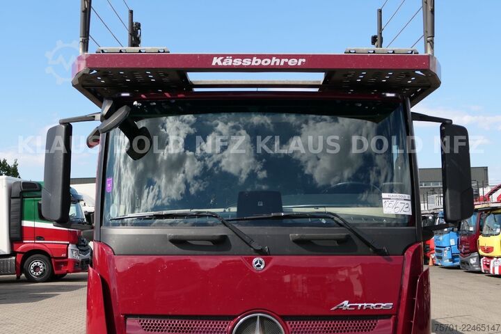 Autotransporter MERCEDES-BENZ Actros 2443 Autotransp. Kässbohrer 2-Tanks Retar