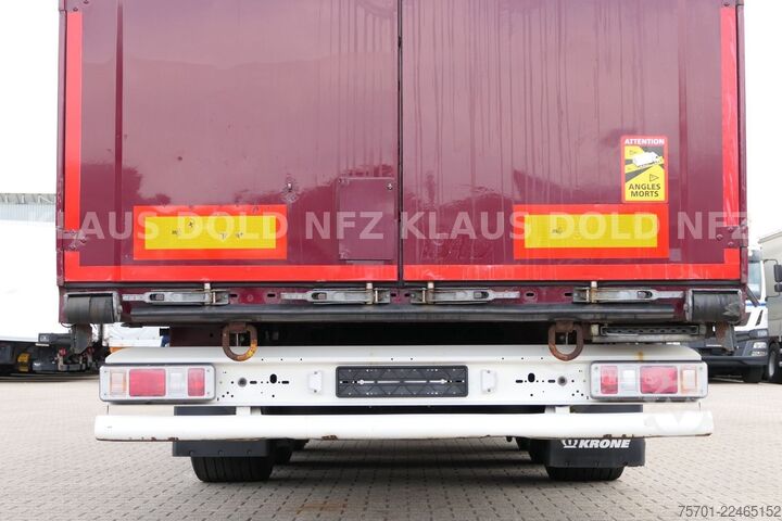 Naczepa otwarta z plandeką KRONE SD Pritsche Plane XL MegaLiner Edscha Bordwände