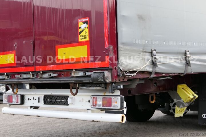 Naczepa otwarta z plandeką KRONE SD Pritsche Plane XL MegaLiner Edscha Bordwände