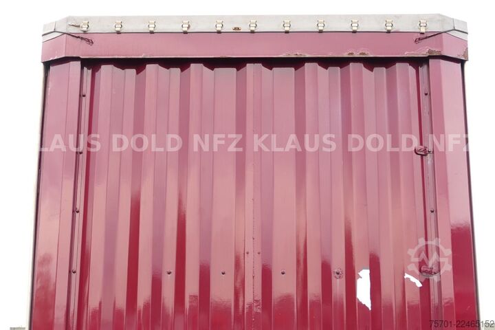 Naczepa otwarta z plandeką KRONE SD Pritsche Plane XL MegaLiner Edscha Bordwände
