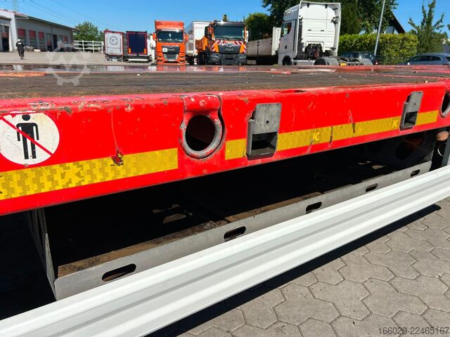 Semirimorchio ribassato KÄSSBOHRER SLS HS Tieflader mit hydr. Schwanenhals + Rampen