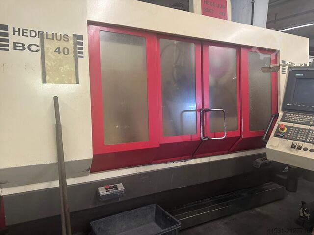 CNC vertical machining center Hedelius BC 40 D/20