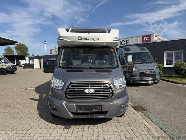 Half-integraal camper CHAUSSON Welcome 737 Klima, SAT/TV, Solar
