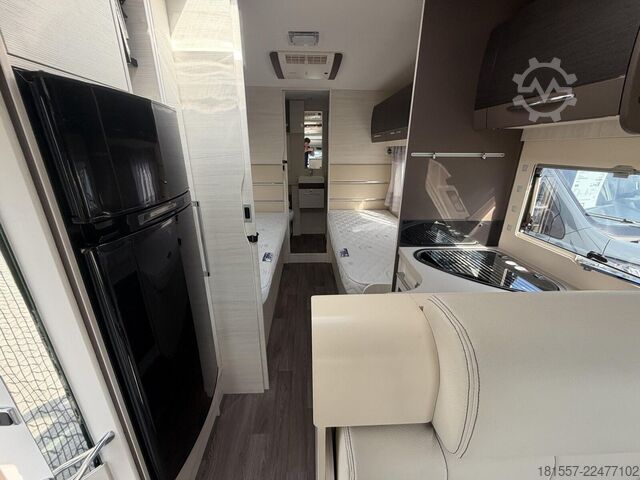 Half-integraal camper CHAUSSON Welcome 737 Klima, SAT/TV, Solar