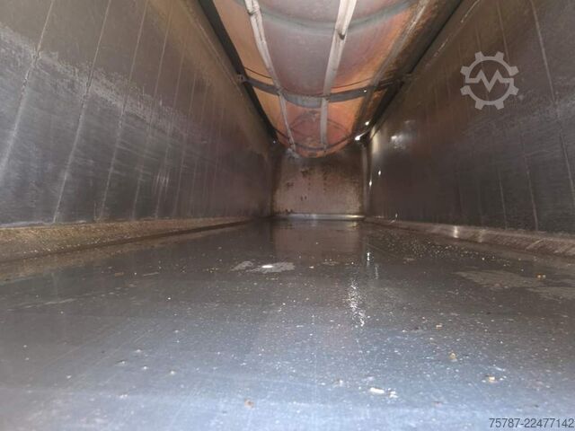 Kippers oplegger WIELTON 50 cbm Getreidemulde, Pendelklappe,Kornschieber