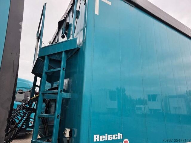 Oplegger met walking floor REISCH 65 cbm Schubboden, Lift, SAF Scheibe
