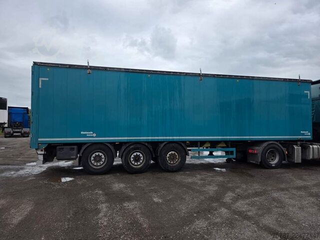 Oplegger met walking floor REISCH 65 cbm Schubboden, Lift, SAF Scheibe