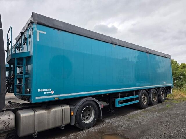 Oplegger met walking floor REISCH 65 cbm Schubboden, Lift, SAF Scheibe