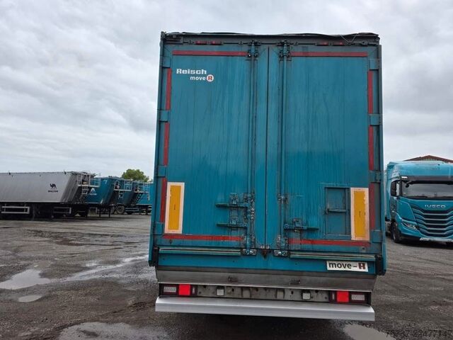 Oplegger met walking floor REISCH 65 cbm Schubboden, Lift, SAF Scheibe