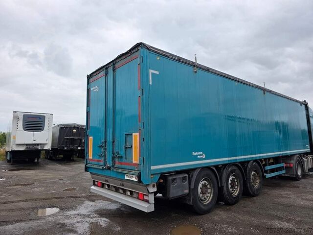 Oplegger met walking floor REISCH 65 cbm Schubboden, Lift, SAF Scheibe