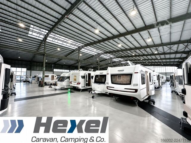 Campingvogn HOBBY De Luxe 400 SFe Modelljahr 2027 ausgestellt!