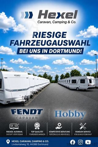 Campingvogn BÜRSTNER Premio 550 TK Mover mit Batterie