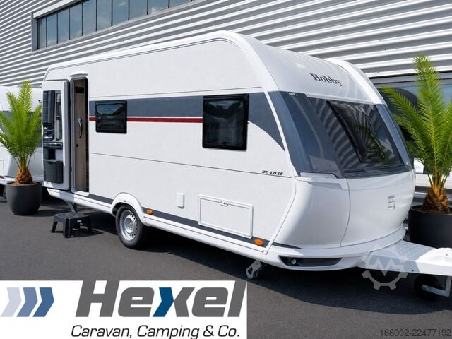 Campingvogn HOBBY De Luxe 490 KMF Modelljahr 2027 ausgestellt!
