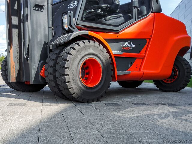 Diesel forklift Linde H 80D-03/1100