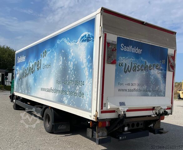 Box truck MAN TGL 12.250 Koffer Ladebordwand BÄR Navi