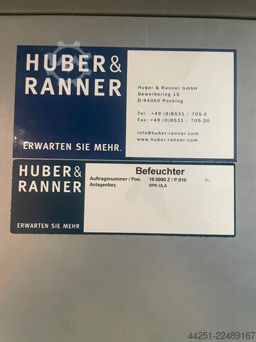 Lüftungs- und Klimaanlage 31.000 m³/h Huber & Ranner GmbH X-CASE 15 (Anlagenbez.: SPK ULA)