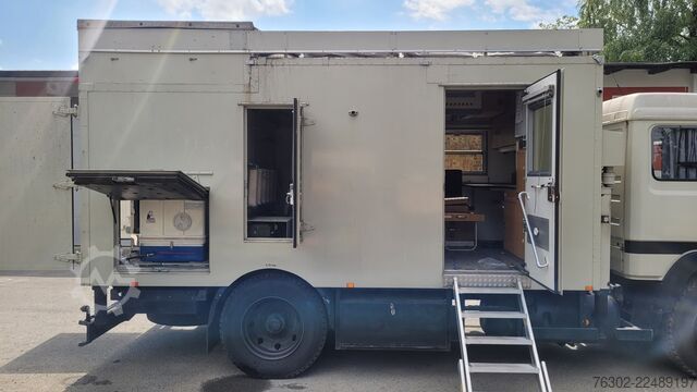 Skåpbil Mercedes-Benz 1117 OM 366  Iso Koffer Aggregat Tele M