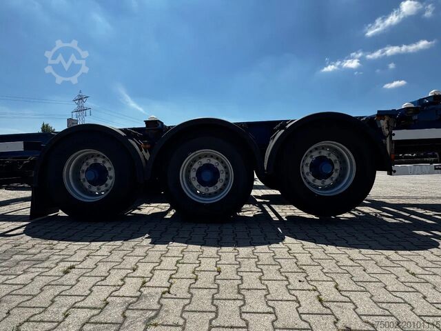 Containervervoer Groenewegen 40FT HC-chassis, BPW+Drum, liftaxle, NL-Chassis