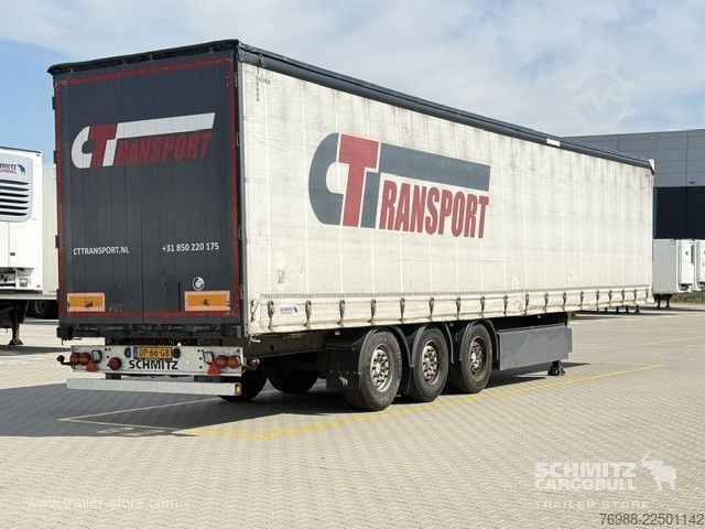 Öppen semitrailer med kapell Schmitz Cargobull Curtainsider Coil