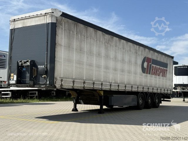 Öppen semitrailer med kapell Schmitz Cargobull Curtainsider Coil