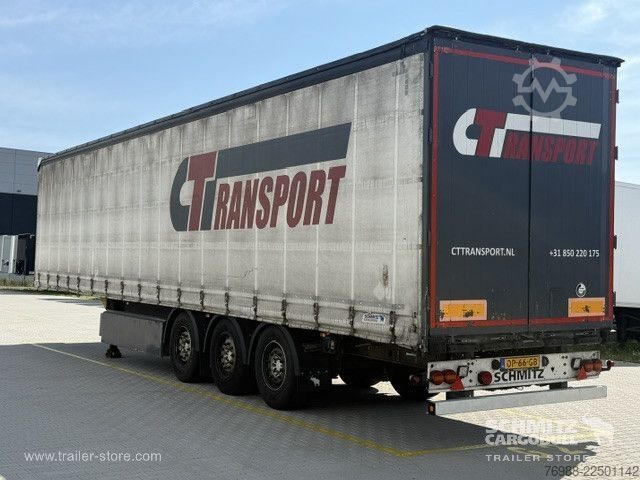 Öppen semitrailer med kapell Schmitz Cargobull Curtainsider Coil