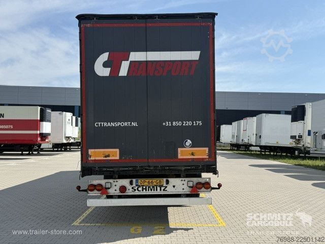 Öppen semitrailer med kapell Schmitz Cargobull Curtainsider Coil