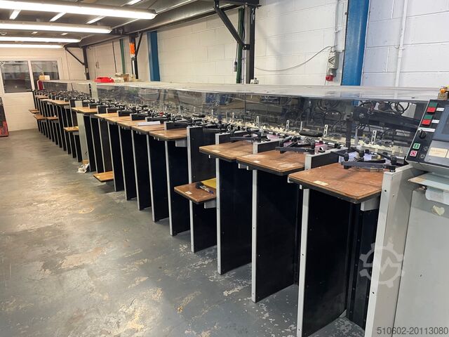 24-stations diepstapel automatische papierverzamelaar Setmaster