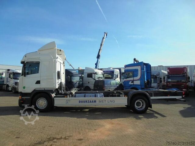 Šasija sa taksijem Scania G 340 + Euro 6 + LNG + Manual+BDF