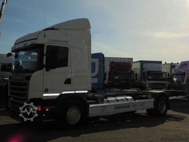 Chassis cabine Scania G 340 + Euro 6 + LNG + Manual+BDF