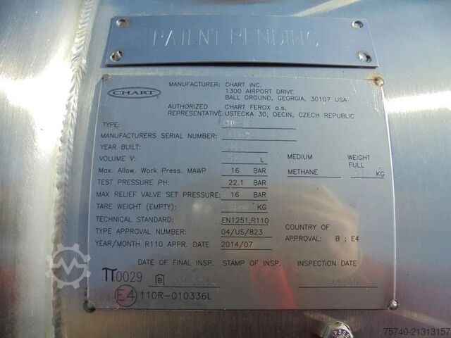Chassis cabine Scania G 340 + Euro 6 + LNG + Manual+BDF