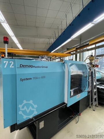Injection moulding machines up to 5000 KN Demag Demag ergotech 110/470-600 System, 2005