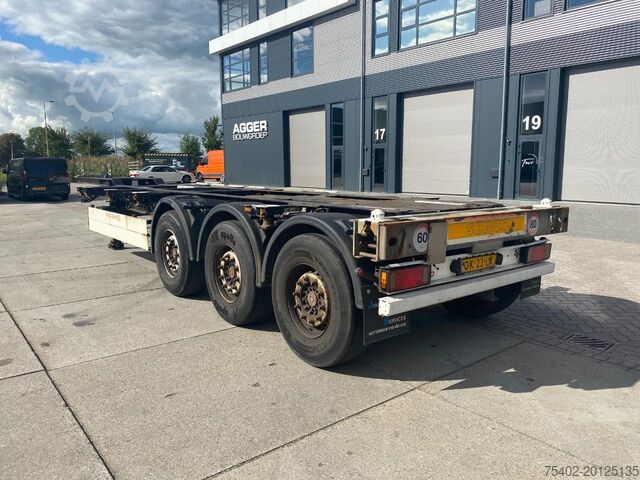 Trasporto di container Schmitz Cargobull SCF 24 Chassis / SAF + Disc / 2x Extendable / L...