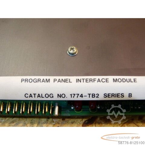 Componente Allen Bradley Allen-Bradley CAT. No. 1774-TB2 Series 2 Program Panel Interface Module