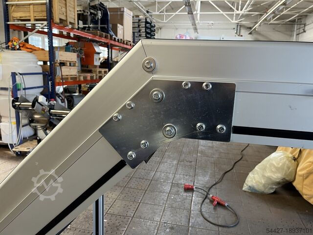 Conveyor belt with plastic slats trio-technik Z- FB 600/1900/500