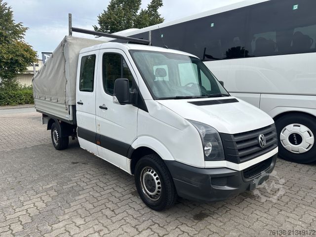 Gardinsidad skåpbil VOLKSWAGEN Crafter Pritsche 35 mittel L2 Doppelkabine