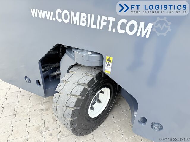 τετραπλής κατεύθυνσης περονοφόρο όχημα Combilift C4000 GAS DUPLEX 4600 FORK POSITIONER