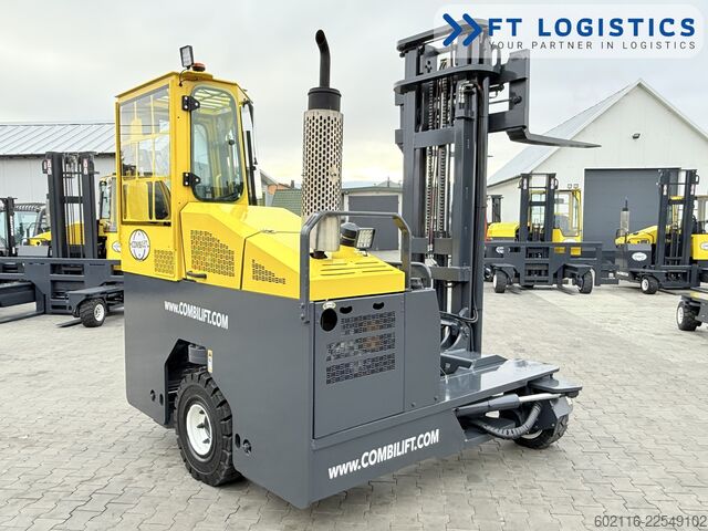 τετραπλής κατεύθυνσης περονοφόρο όχημα Combilift C4000 GAS DUPLEX 4600 FORK POSITIONER