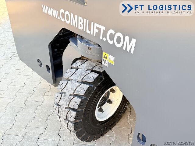 τετραπλής κατεύθυνσης περονοφόρο όχημα Combilift C4000 GAS TRIPLEX 5550 FREE LIFT CABIN