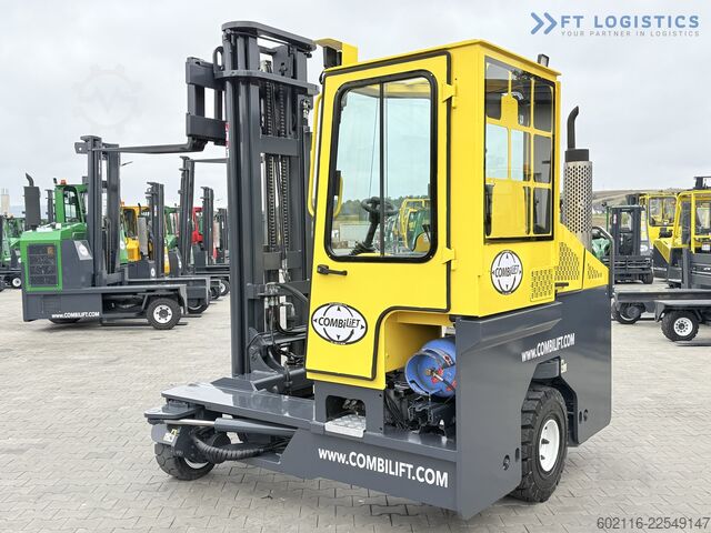 τετραπλής κατεύθυνσης περονοφόρο όχημα Combilift C4000 GAS DUPLEX 4600 FREE-LIFT CABIN
