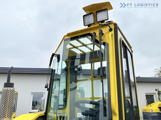 τετραπλής κατεύθυνσης περονοφόρο όχημα Combilift C4000 GAS DUPLEX 4600 FREE-LIFT CABIN