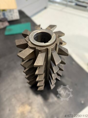 Afvalsningsfræser Bestcut Modul 16 F.20° 1gg Lks