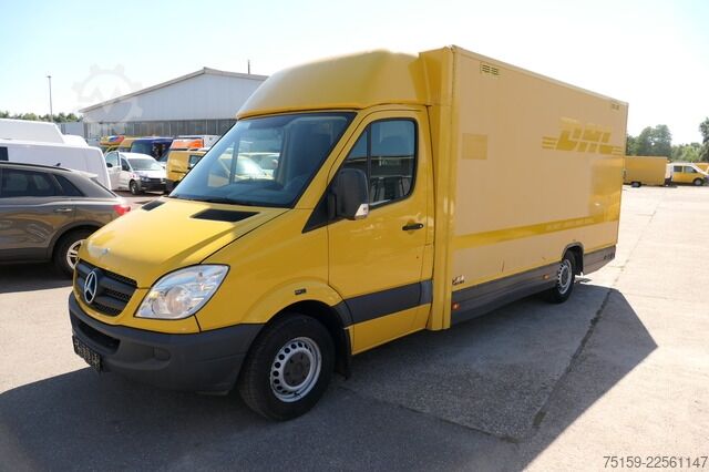 Vrachtwagen met bakwagen mercedes-benz SPRINTER 310 CDI MAXI EURO-5 KOFFER REGALE KAMERA DURCHGANG COC