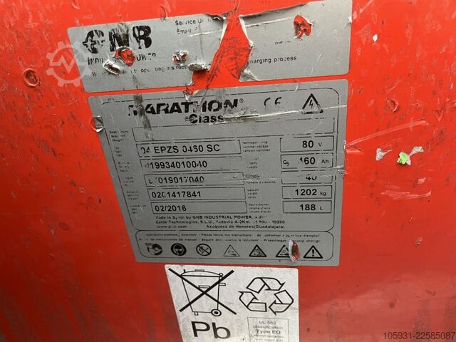 Electric 4-wheel forklift Linde E20-01