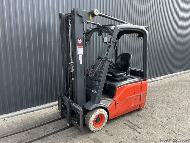 Electric 3-wheel forklift Linde E16-01