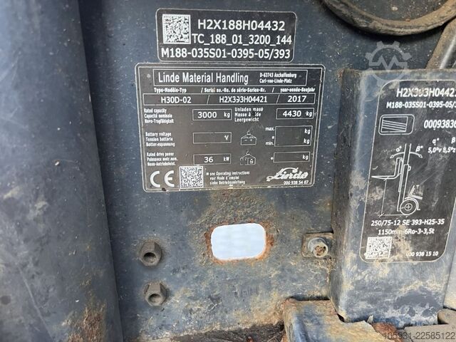 Diesel Forklift Linde H35D-02