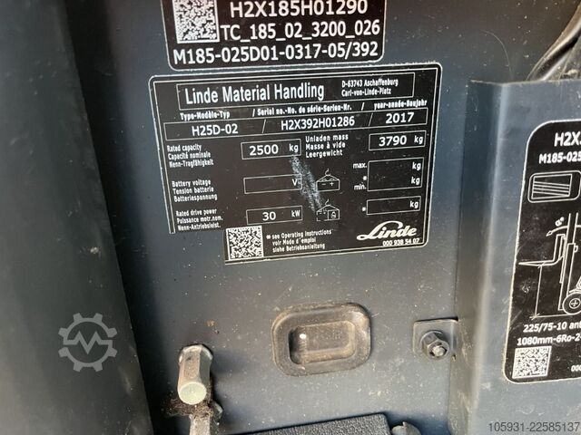 Diesel Forklift Linde H25D-02