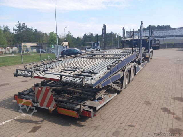 Camión portacoches Mercedes-Benz Actros 1843 LS Car carrier + Rolfo