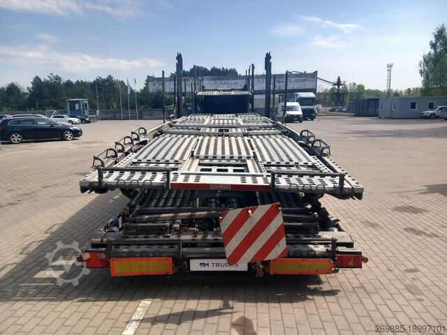 Camión portacoches Mercedes-Benz Actros 1843 LS Car carrier + Rolfo