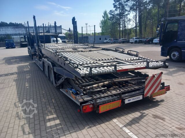 Camión portacoches Mercedes-Benz Actros 1843 LS Car carrier + Rolfo