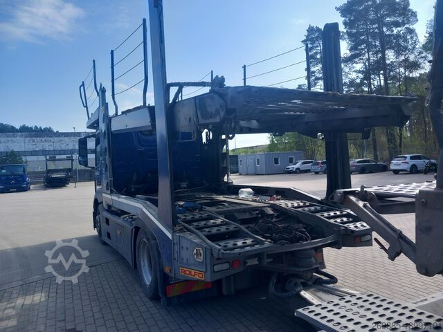 Camión portacoches Mercedes-Benz Actros 1843 LS Car carrier + Rolfo